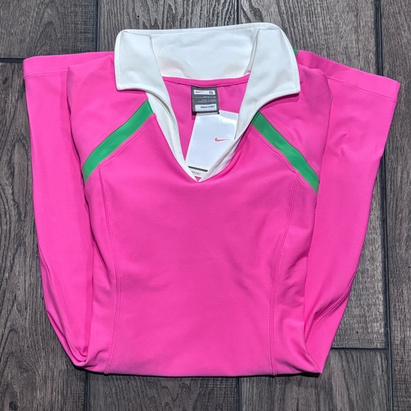 Nike Dresses & Skirts - Y2K NWT Nike Dri Fit Tennis Polo Dress with Green Accents